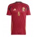 Maglie da calcio Belgio Axel Witsel #6 Prima Maglia Europei 2024 Manica Corta